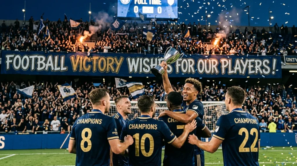 Football Victory Wishes for Players