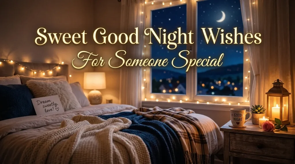 Sweet Good Night Wishes for Someone Special