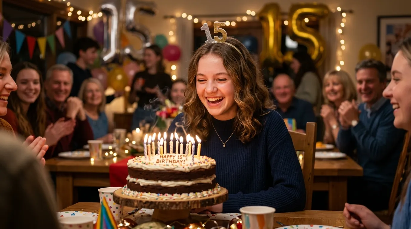 happy 15th birthday wishes